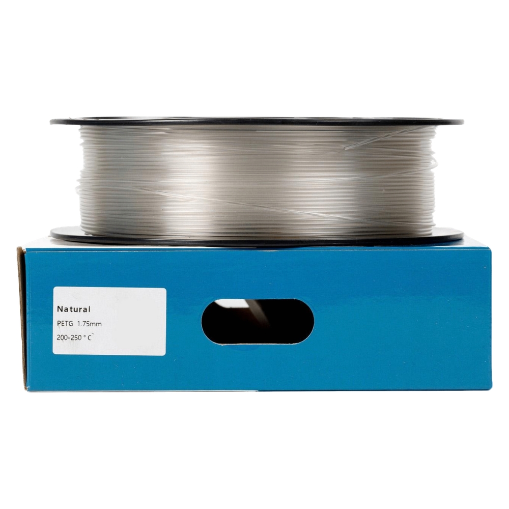 Філамент UA3D PLA+ Transparent Natural, 1.75мм, 1кг, прозорий - UA3D